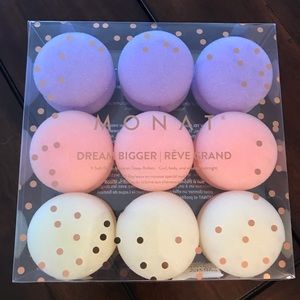 MONAT foam hair rollers